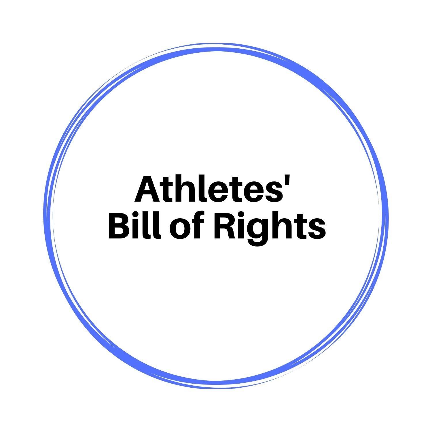 Athletes Bill of Rights 